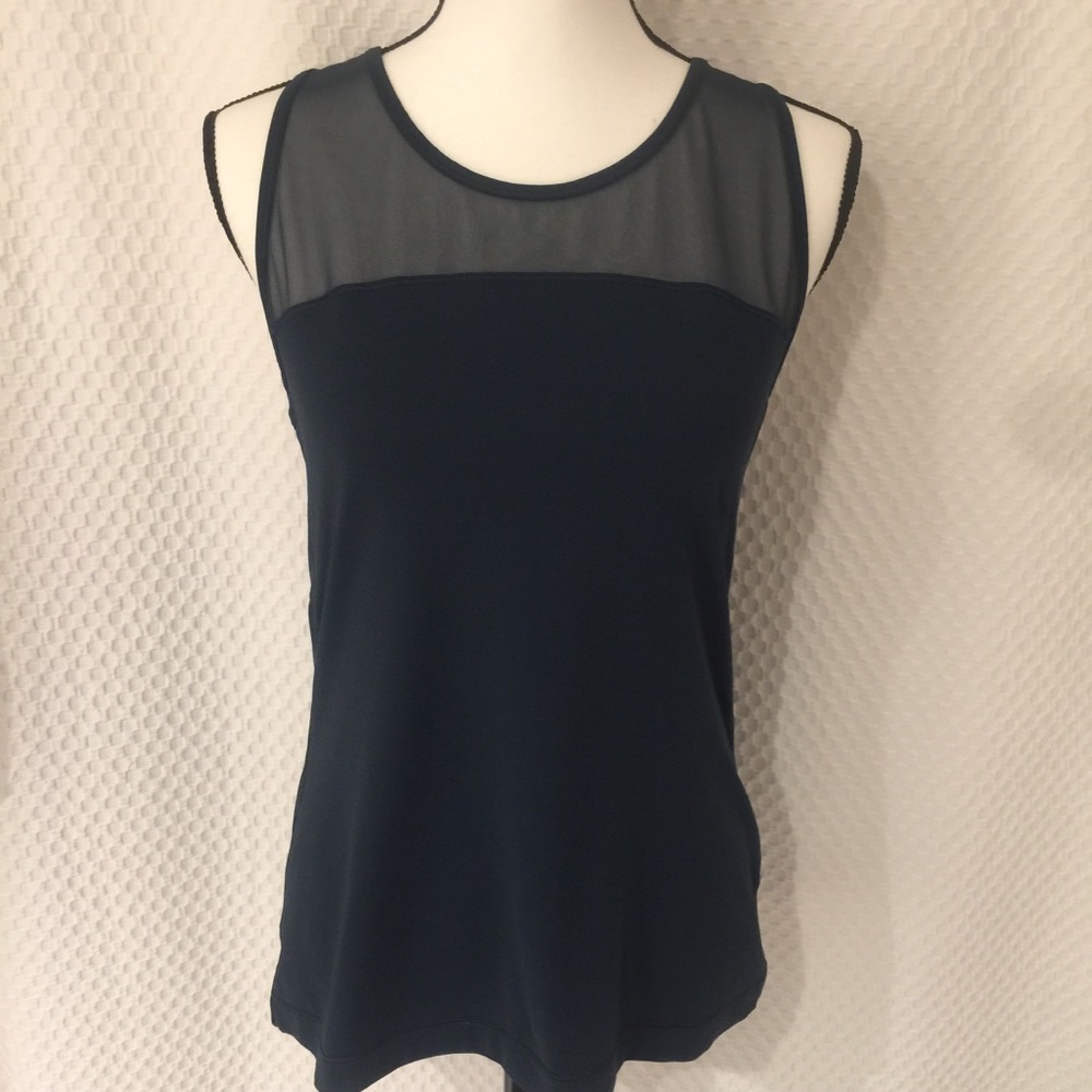 Lululemon dark teal tank top-626-012